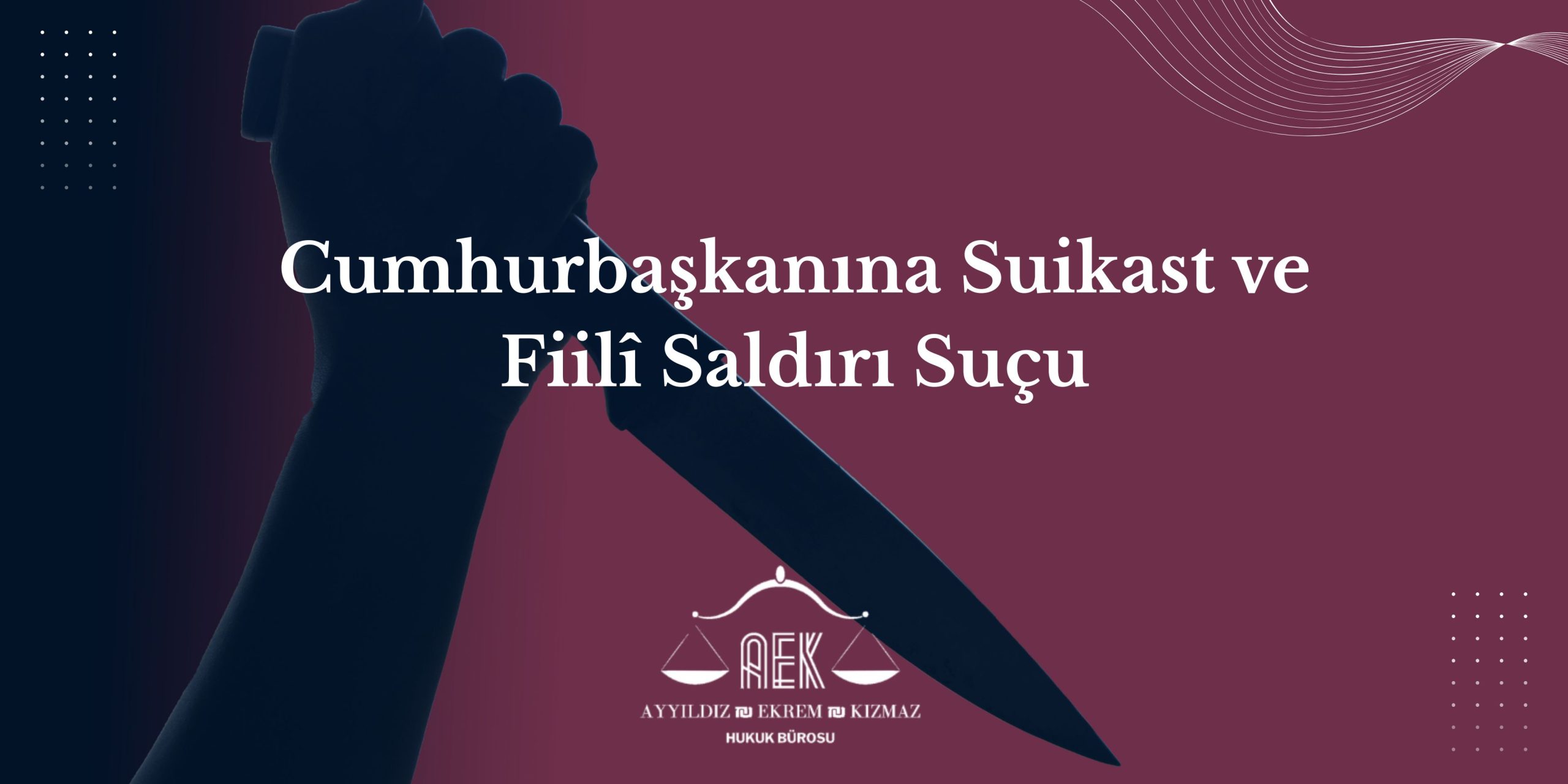 Cumhurbaşkanına Suikast ve Fiilî Saldırı Suçu