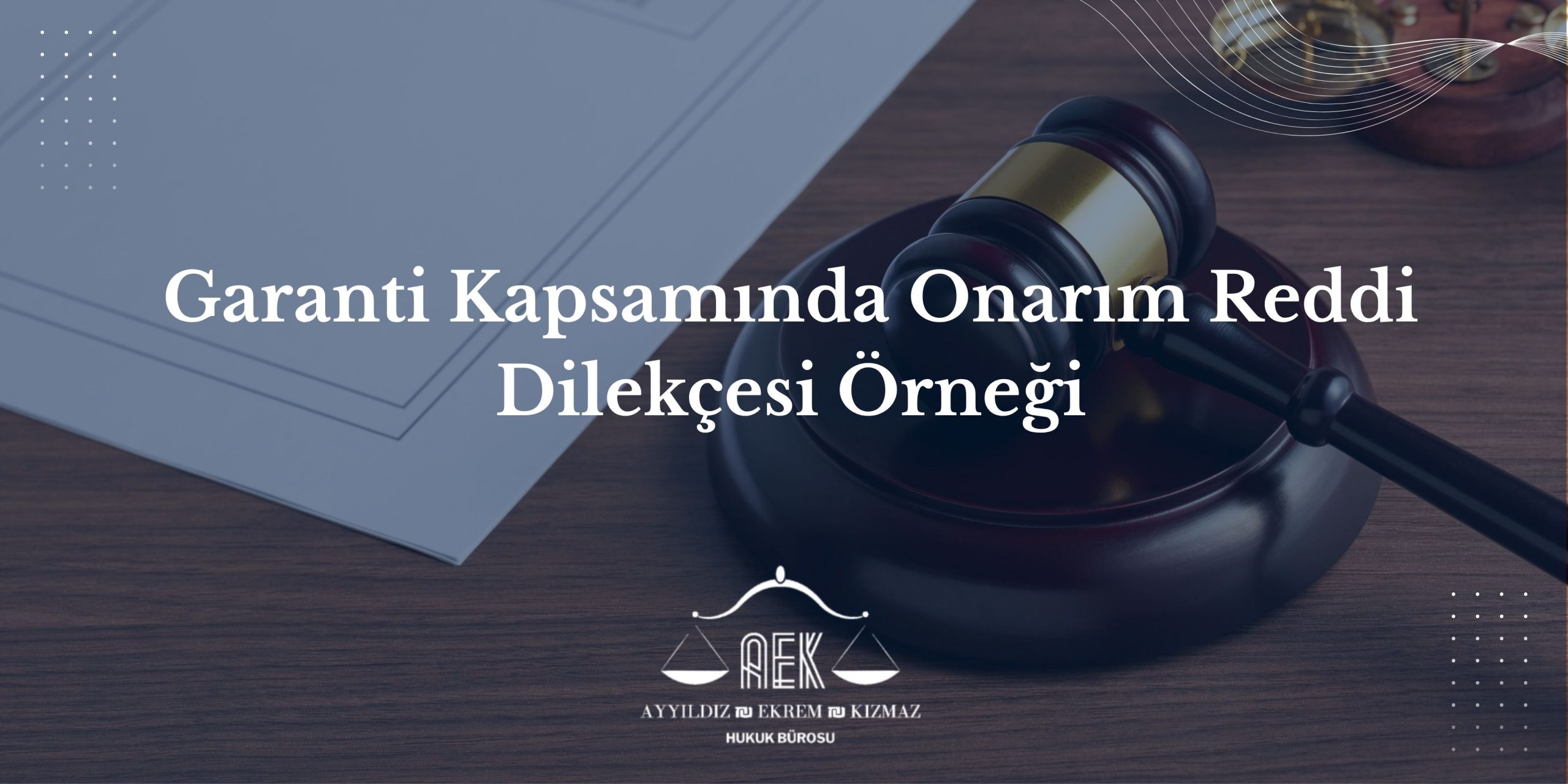 Garanti Kapsamında Onarım Reddi Dilekçesi Örneği