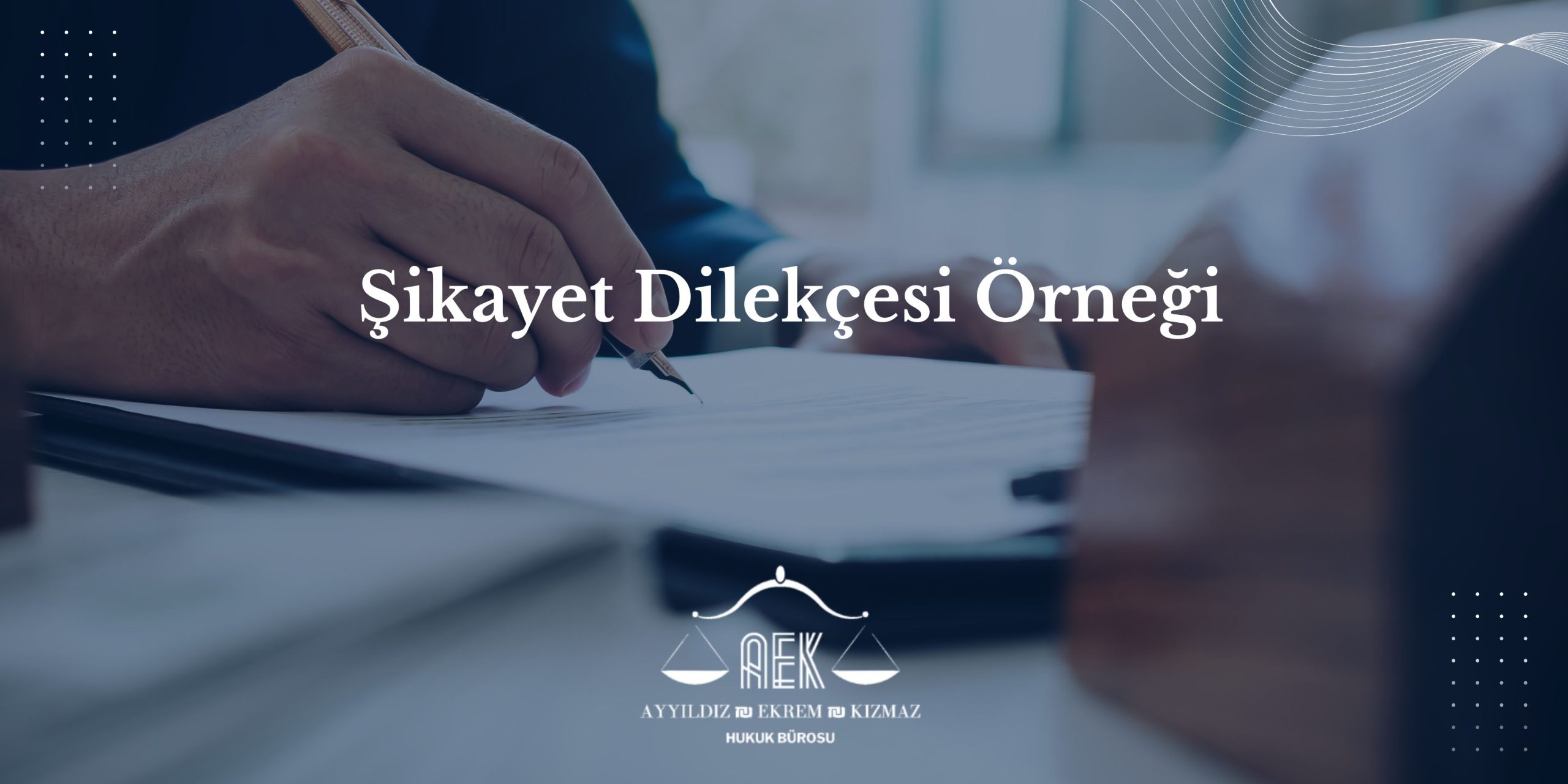 Şikayet Dilekçesi Örneği