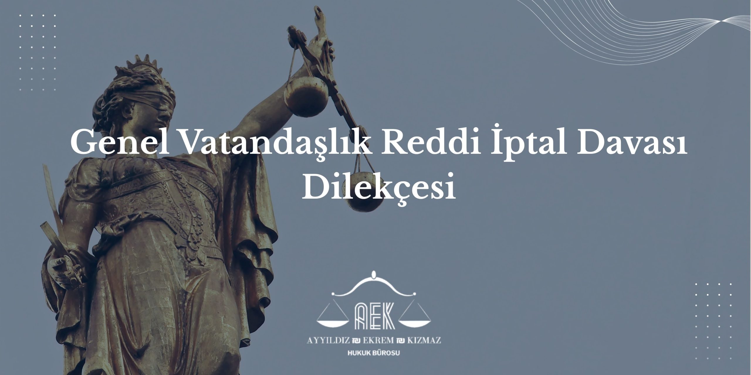 Genel Vatandaşlık Reddi İptal Davası Dilekçesi